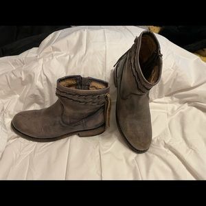 BEDSTU LEATHER BOOTIES SIZE 6.5